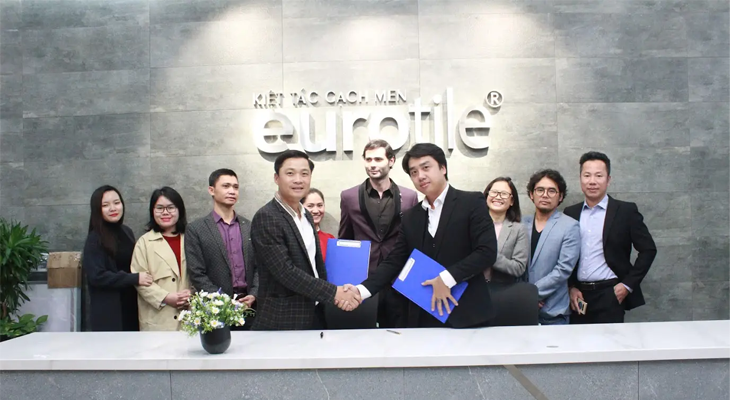 Hanoi 9497 Group JSC and Eurotile cooperate to affirm Vietnamese brand with international quality